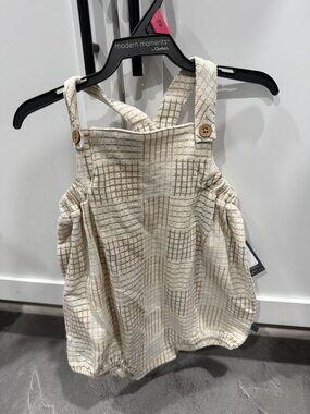 Modern Moments by Gerber Baby Plaid Romper 18M